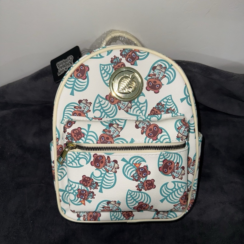 Nintendo Animal Crossing Tom Nook Timmy Tommy Mini Backpack  New Horizons New